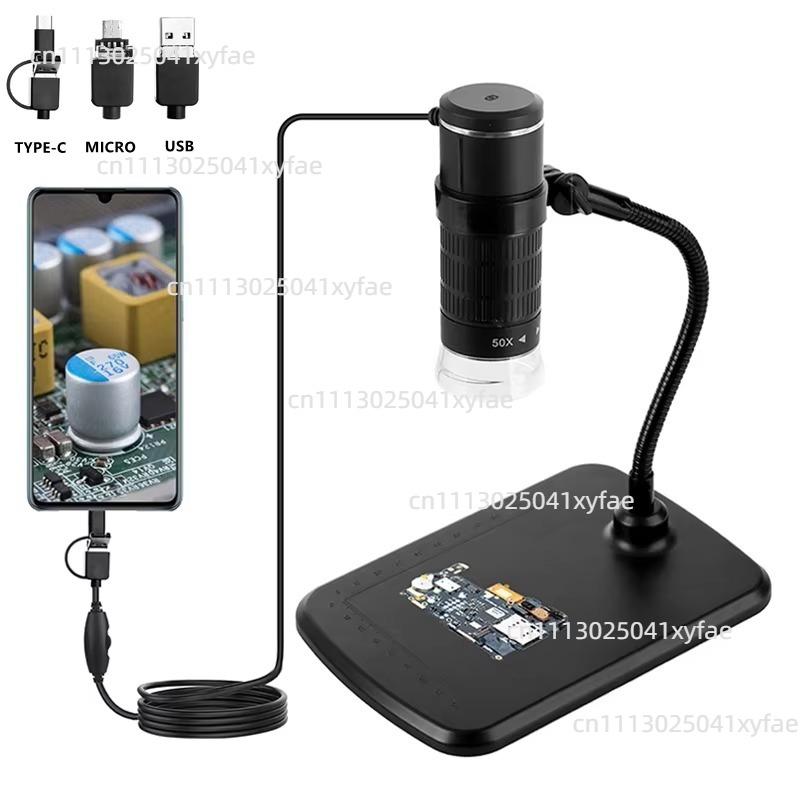 Usb Microscope 1000X Digital - 1000X 3 W 1 Cyfrowy Mikroskop