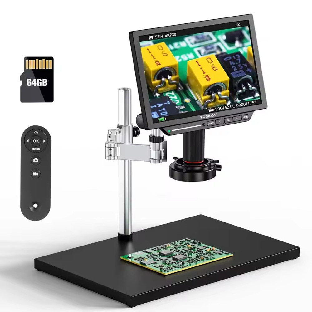 Digital Microscope 4K Hdmi 2000X - Mikroskop cyfrowy 4K do lutowania TM4K