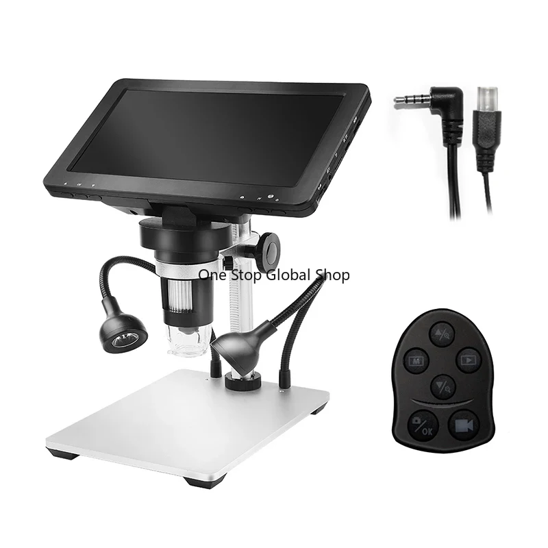 Digital Microscope With Screen 7 Inch - Mikroskop 1200X z 7-calowym ekranem, mikroskop