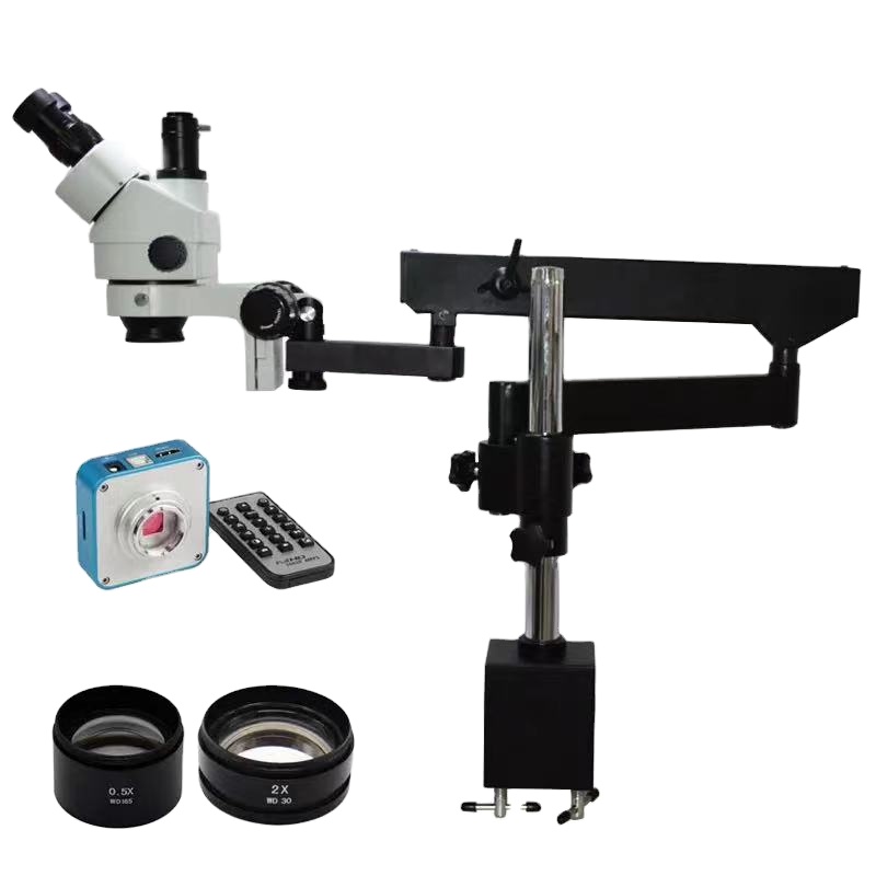 Microscope Boom Stand Articulating - Mikroskop stereoskopowy trójokularowy z elastycznym ramieniem