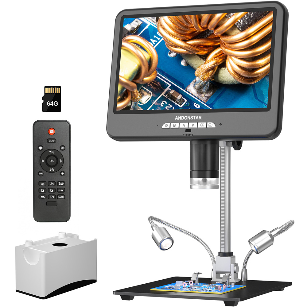 Digital Microscope 4K Hdmi 2000X - Andonstar AD210S 10.1'' 4K 60FPS 2000X