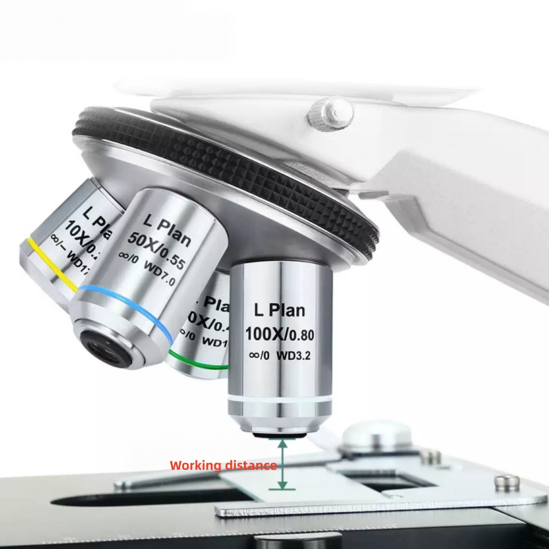 Inspection Microscope Long Working Distance - Obiektyw do mikroskopu metalograficznego z nieskończonymi