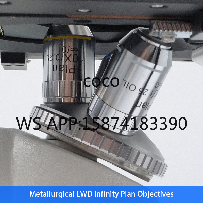 Metallurgical Microscope Inverted - Mikroskop metalurgiczny inwertowany OPTO-EDU A13.2602-M, monokularowy,