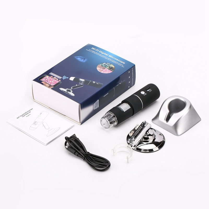 Usb Microscope 1000X Digital - Mikroskop cyfrowy 2w1 WiFi 1000x USB