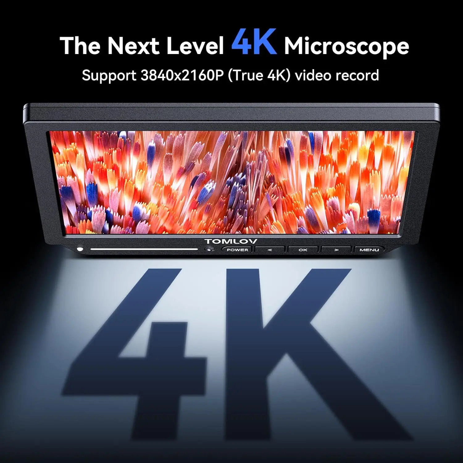 Mikroskop cyfrowy TOMLOV 4K z  – Digital Microscope 4K Hdmi 2000X recenzja i cena