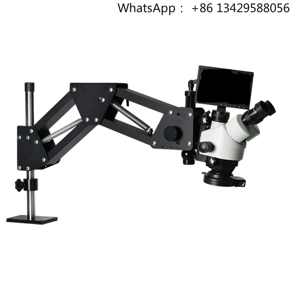 10-calowy mikroskop stereoskop – Trinocular Stereo Microscope 7X-45X recenzja i cena