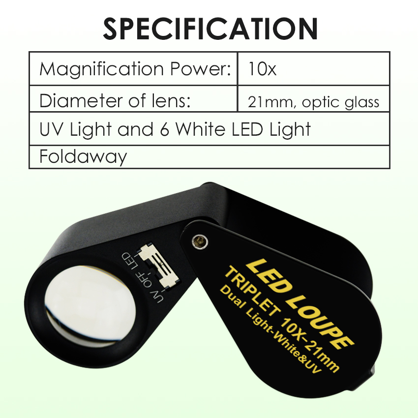 Lupa jubilerska z 10-krotnym p – Gem Microscope Jeweler recenzja i cena