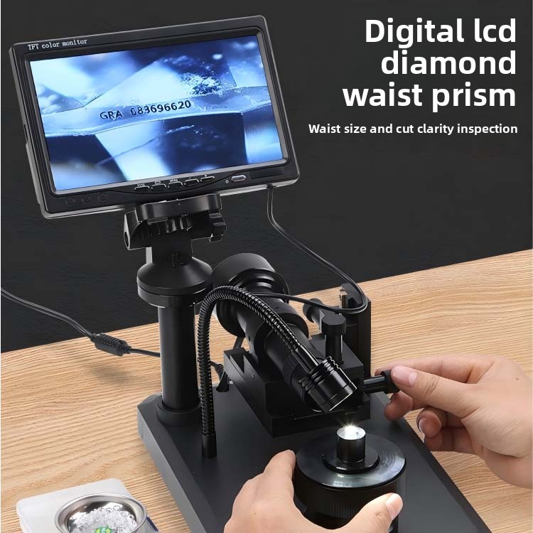 Mocny mikroskop do biżuterii z – Digital Microscope With Screen 7 Inch recenzja i cena