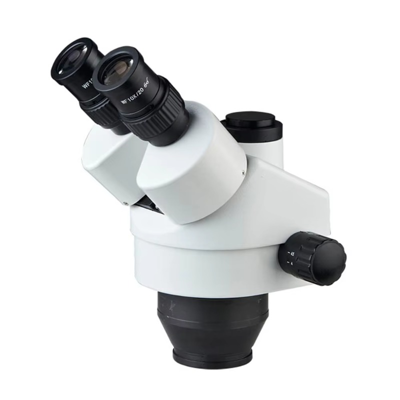 Mikroskop binokularny 7X-45X,  – Trinocular Stereo Microscope 7X-45X recenzja i cena