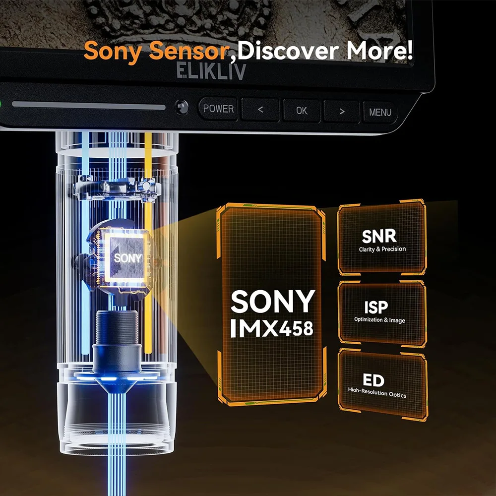 Elikliv EM4K – cyfrowy mikrosk – Digital Microscope 4K Hdmi 2000X recenzja i cena