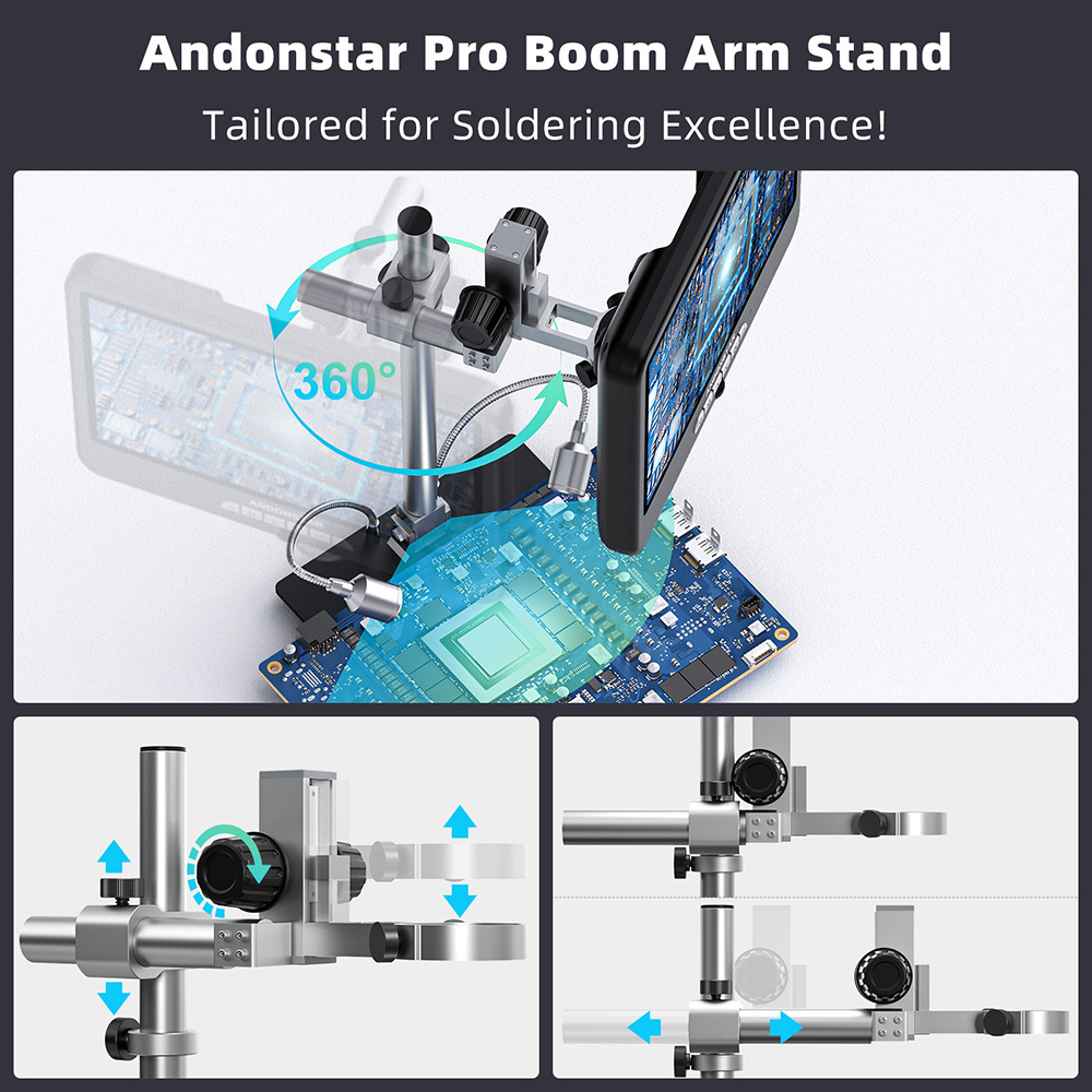 Andonstar First 4K 60FPS AD210 – Digital Microscope 4K Hdmi 2000X recenzja i cena