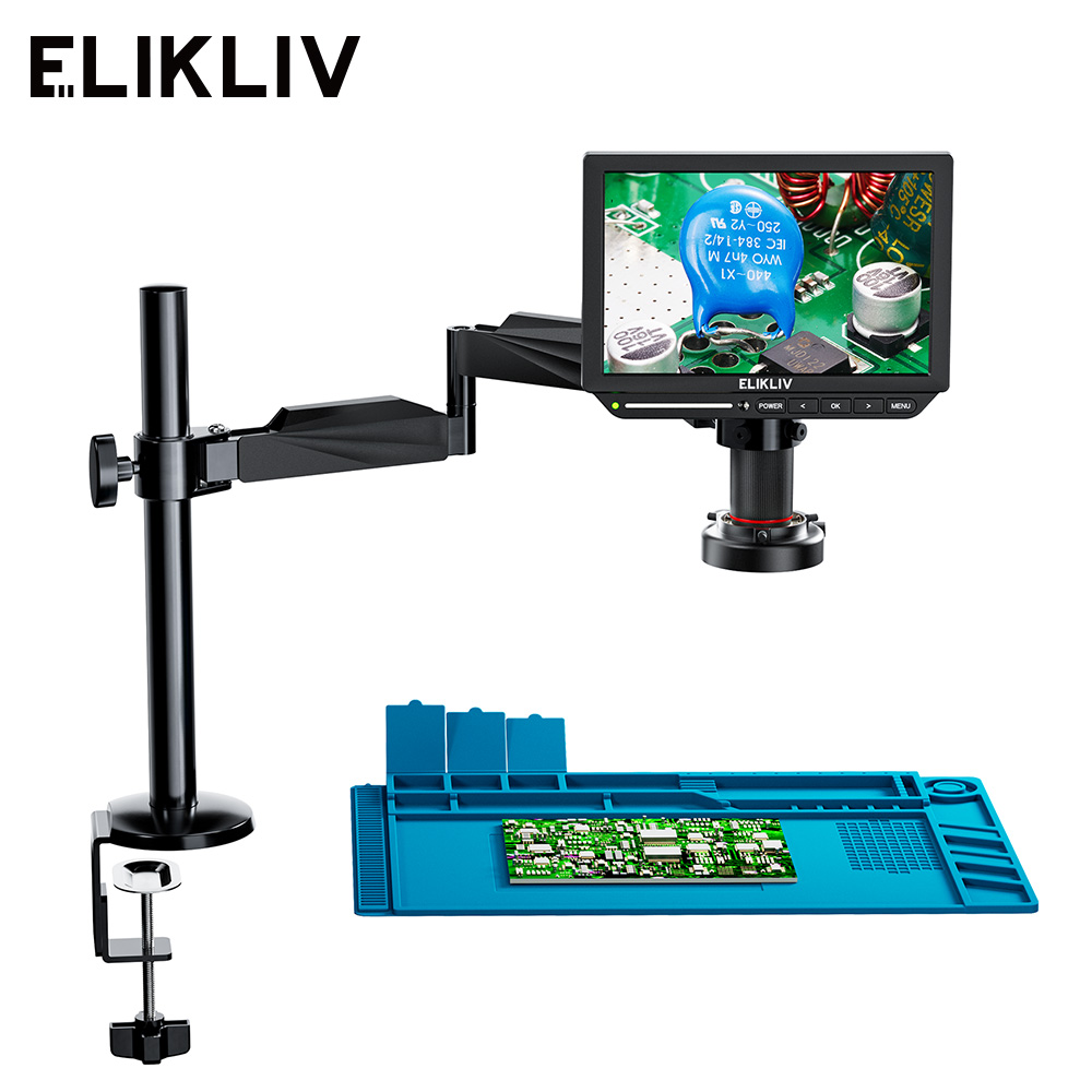 Elikliv EM4K Flex 4K cyfrowy m – Digital Microscope 4K Hdmi 2000X recenzja i cena