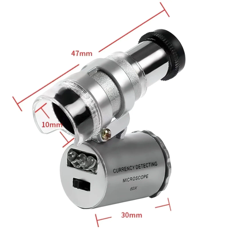 60-krotna lupa jubilerska z di – Gem Microscope Jeweler recenzja i cena