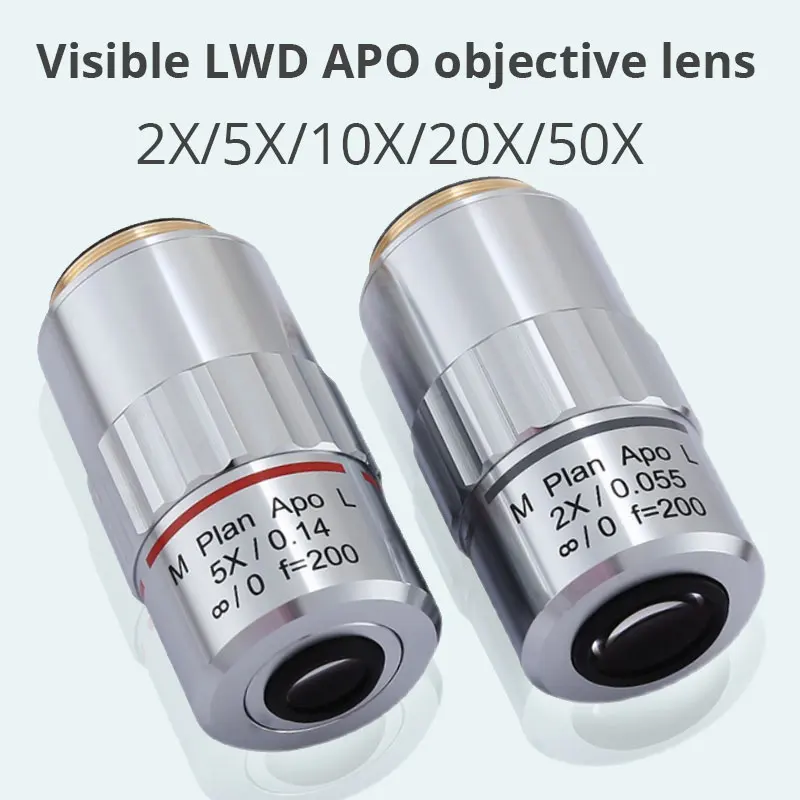 5x Visible APO Plan Apochromat – Inspection Microscope Long Working Distance recenzja i cena