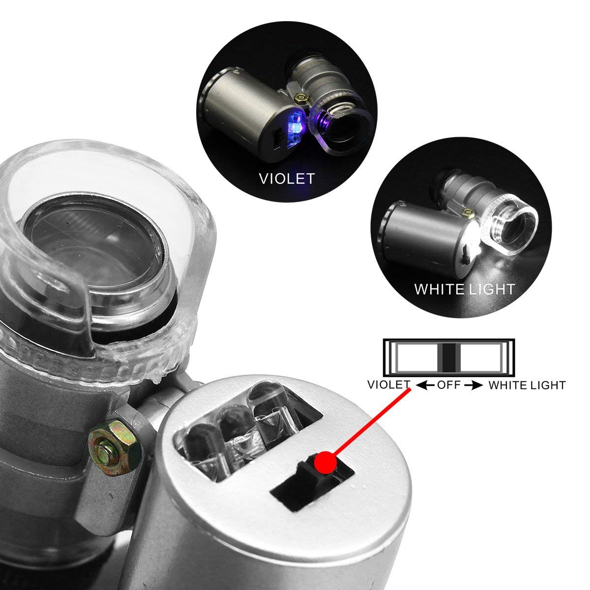60x Lupa jubilerska z kieszonk – Gem Microscope Jeweler recenzja i cena